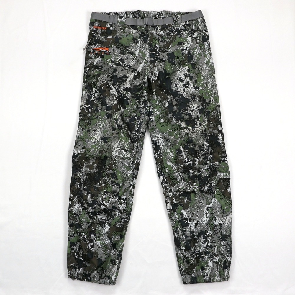 Sitka Gear Downpour Mens XL Gore-Tex Pants Optifade Waterfowl Marsh Camo
